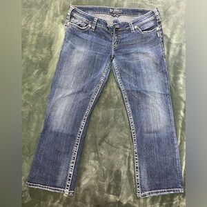 Silver Tuesday Capri Sz 34